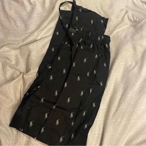 Black Ralph Lauren polo pants